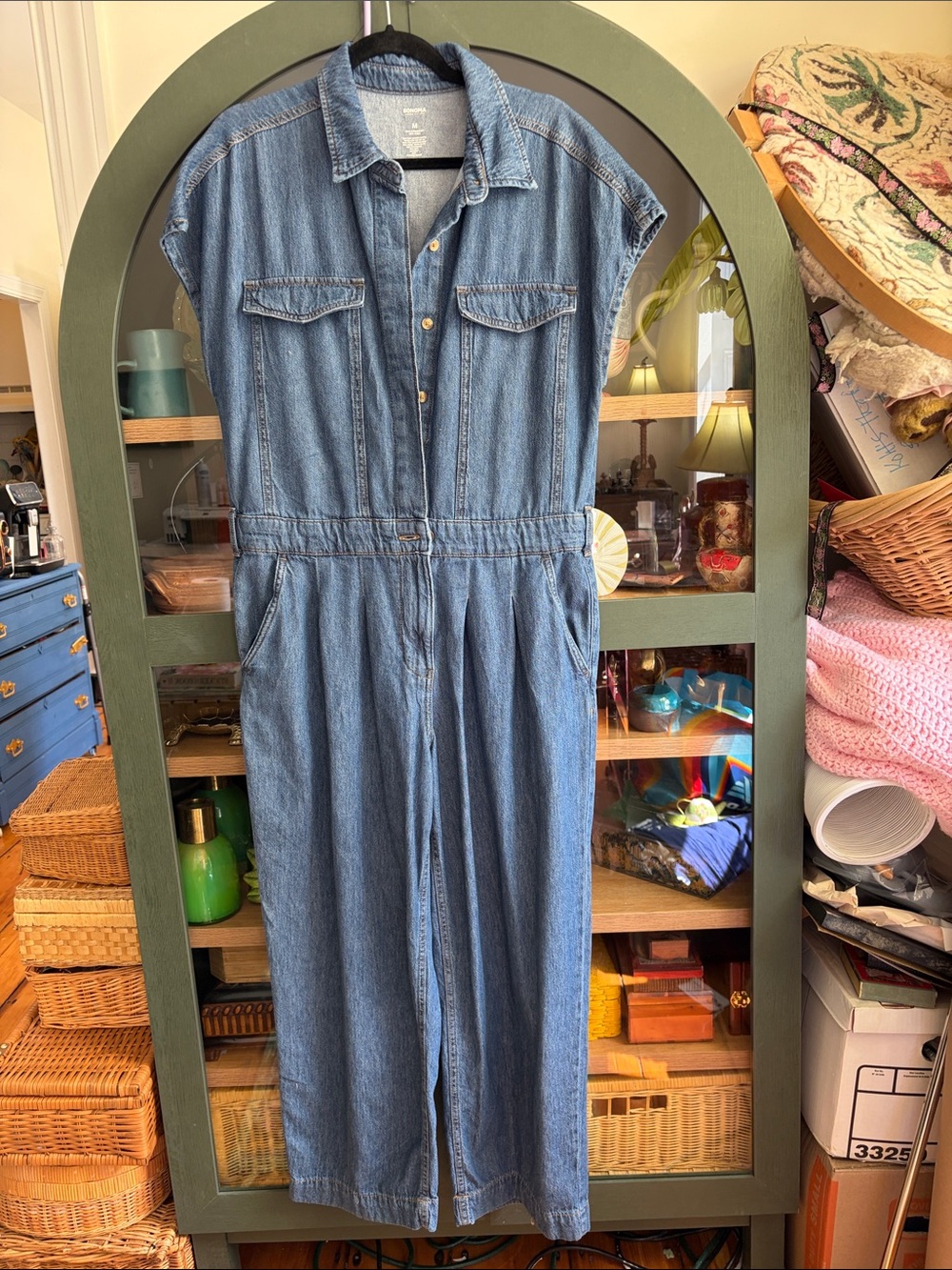 Sonoma Blue Denim Jumpsuit